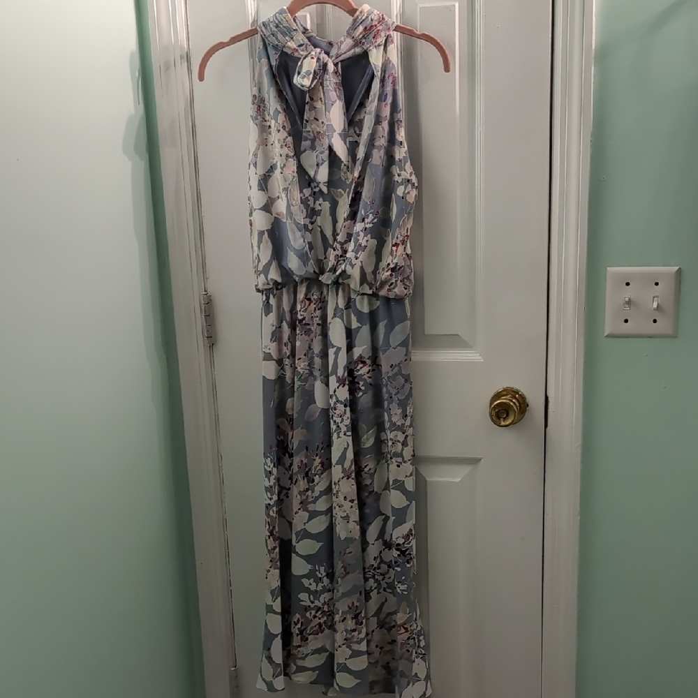 Adrianna Papell Multicolor Floral Dress - Picture 3 of 8